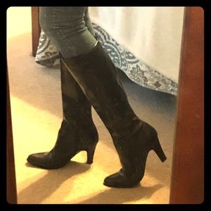 Laura Scott Tall Slim Black Boots